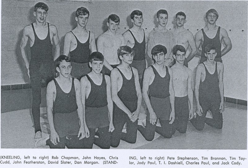 1966 Spartanburg Day School wrestling team